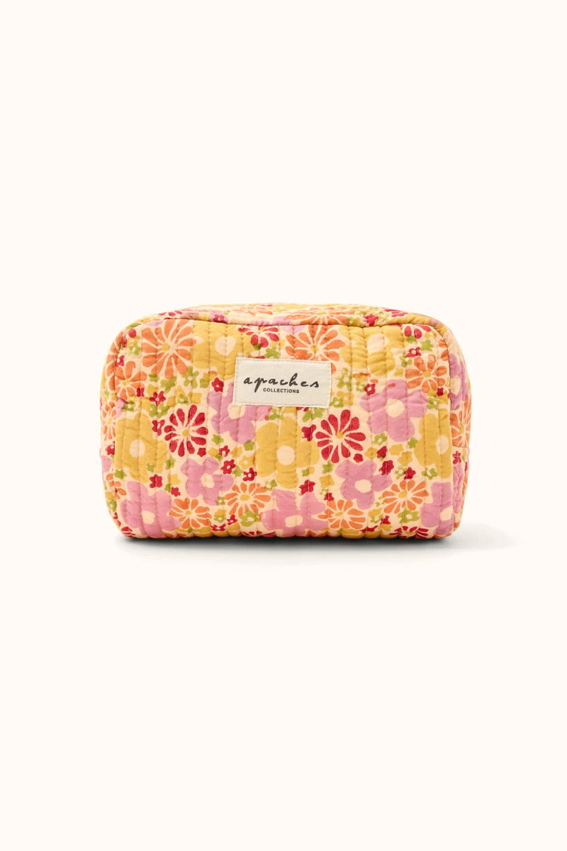 Petite trousse Gaya - Janie mango — Apaches collections , Lyon