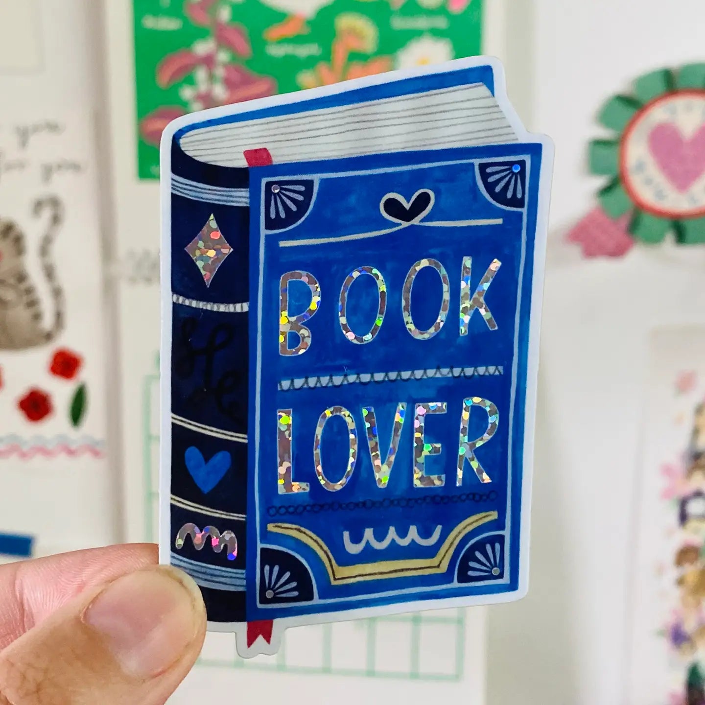 Sticker Book lover