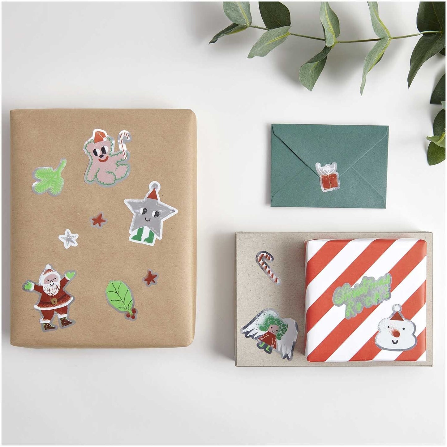 Stickers Christmas rocks