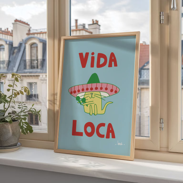 Affiche A5 - Vida loca