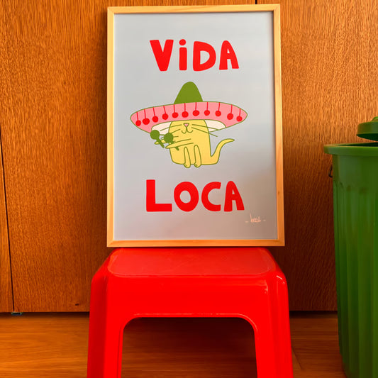 Affiche A5 - Vida loca