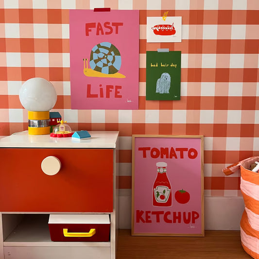 Affiche A4 - Tomato ketchup