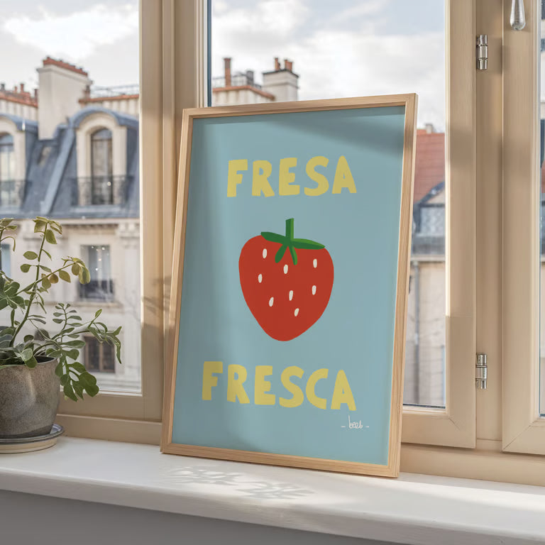 Affiche A5 - Fresa fresca
