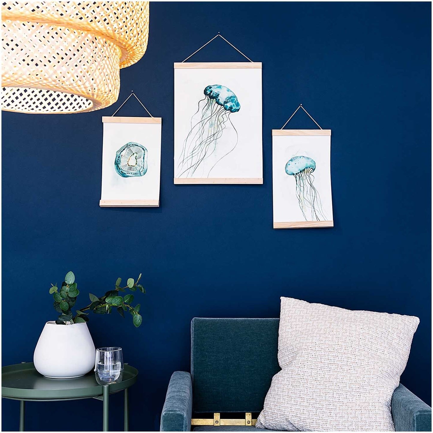 Suspension en bois 10cm