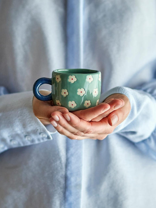 Tasse Nini - Bleu petites fleurs — Bloomingville , Lyon