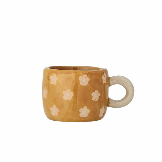 Tasse Nini - Marron petites fleurs