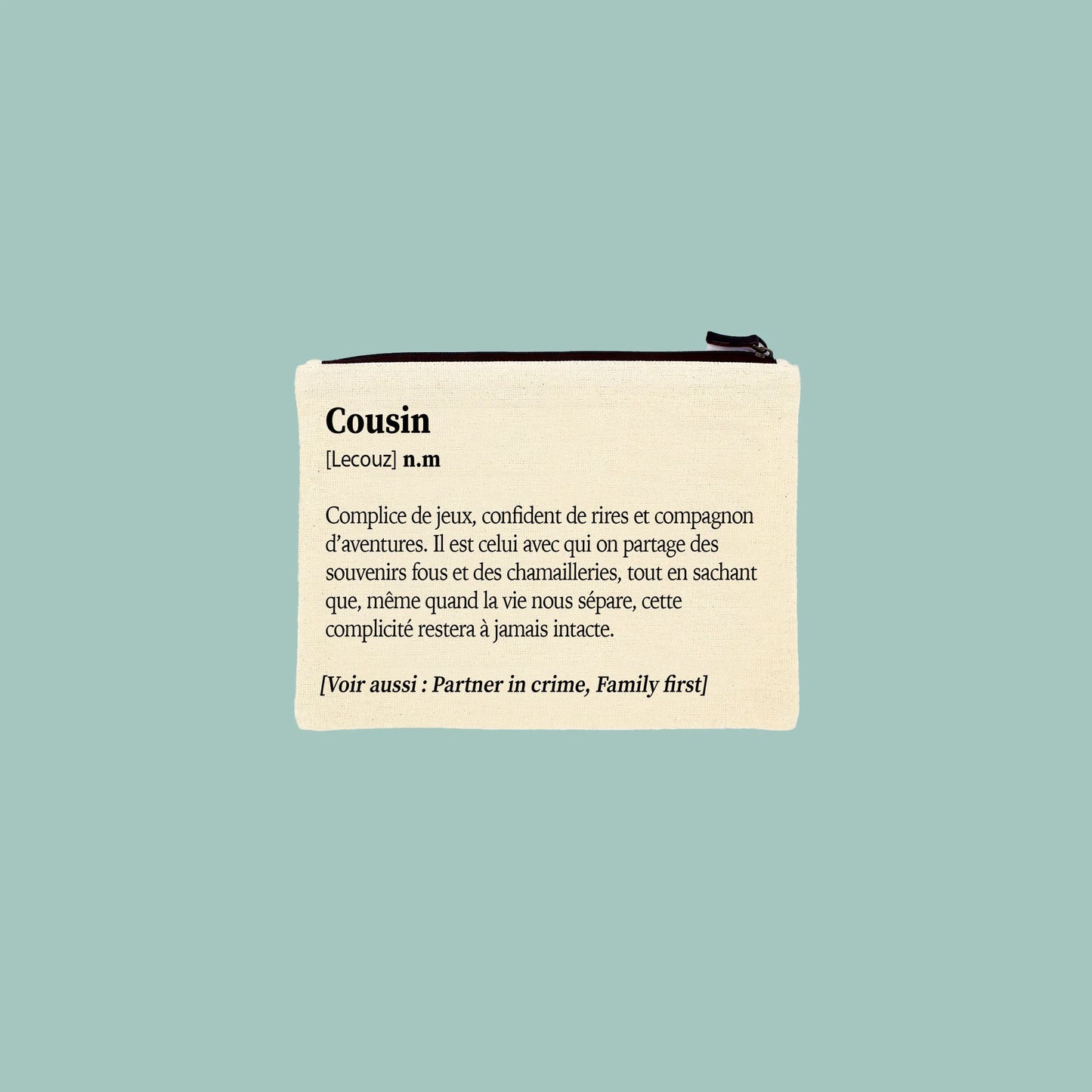 Trousse définition Cousin — Family impact stories , Lyon