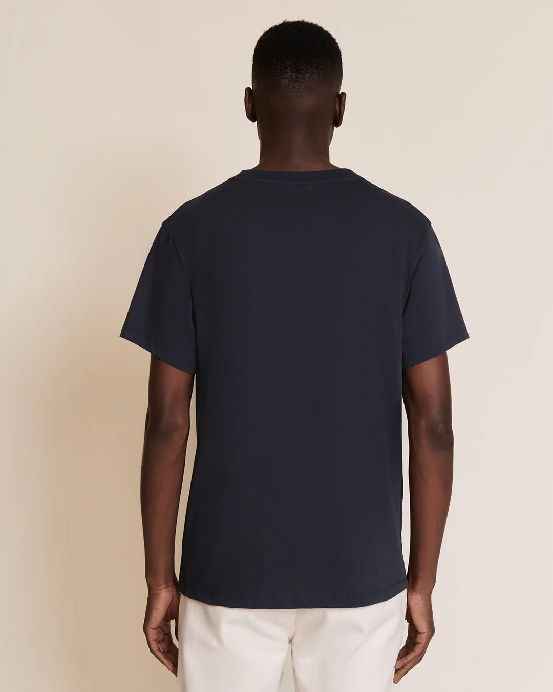 T-shirt brodé Papa bird - Charbon