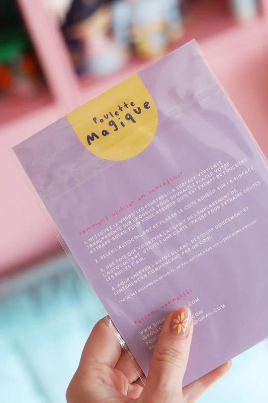 Sticker Suncatcher - Rainbow galaxy