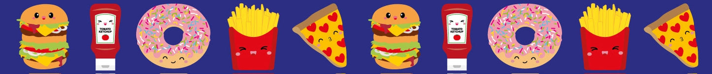 Washi tape - Fast food