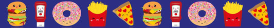 Washi tape - Fast food