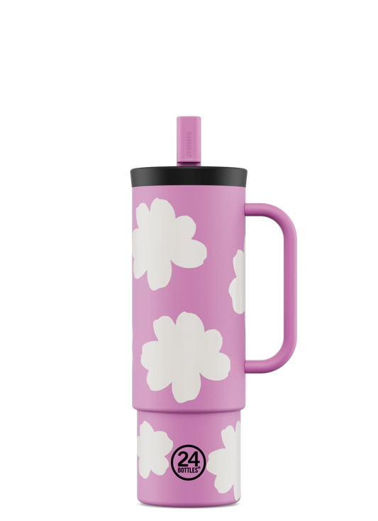 Straw cup 800mL - Daydreaming pink