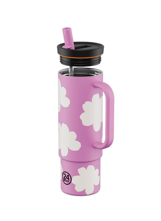 Straw cup 800mL - Daydreaming pink