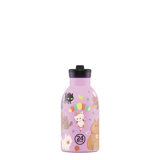 Gourde isotherme 330mL - Meow friends