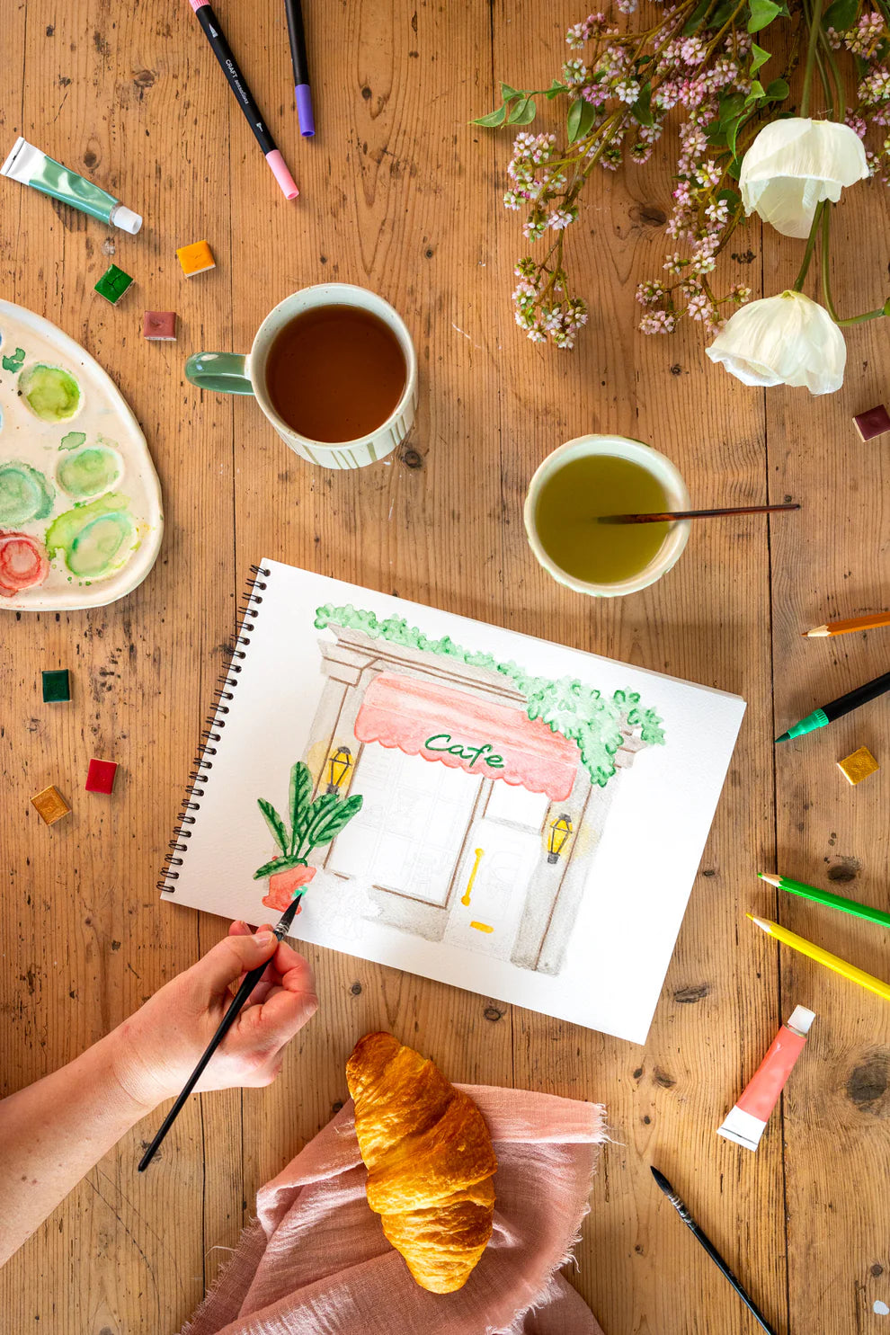 Carnet de coloriage A4 - Boutiques