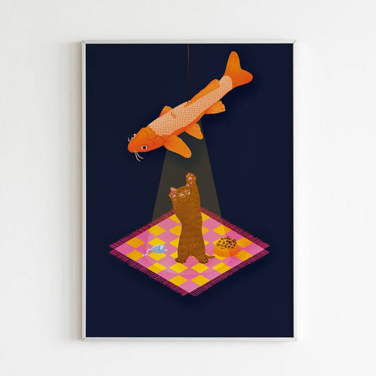 Affiche A5 - Cat fish