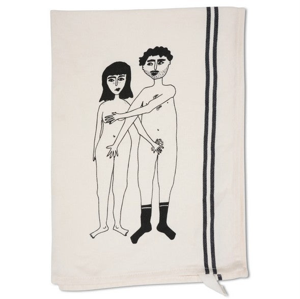 Torchon Couple nu ligné — Helen b , Lyon