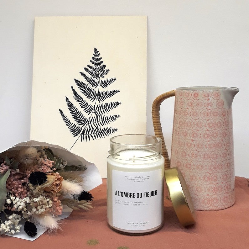 Bougie A l'ombre du figuier - 500g — Candlebox , Lyon