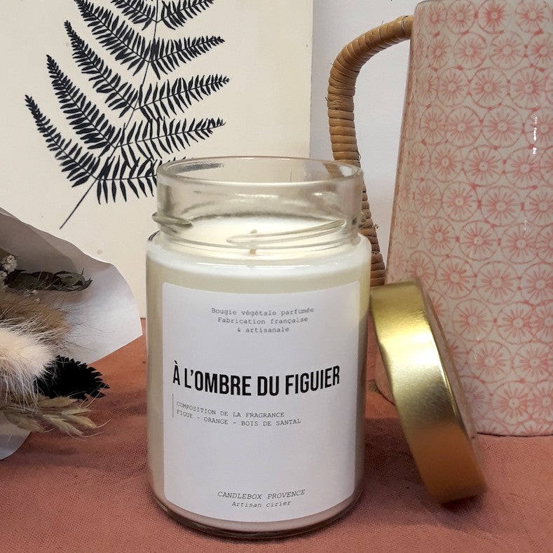 Bougie A l'ombre du figuier - 500g — Candlebox , Lyon