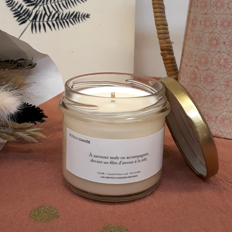 Bougie Boisson chaude - 200g — Candlebox , Lyon