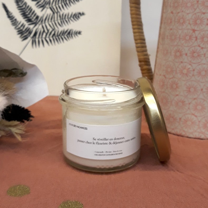 Bougie Jour de vacances - 200g — Candlebox , Lyon