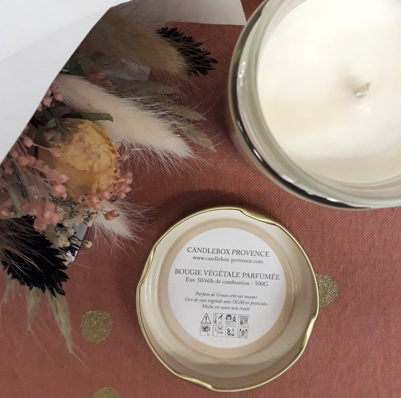 Bougie Retrouvailles au chalet - 500g — Candlebox , Lyon