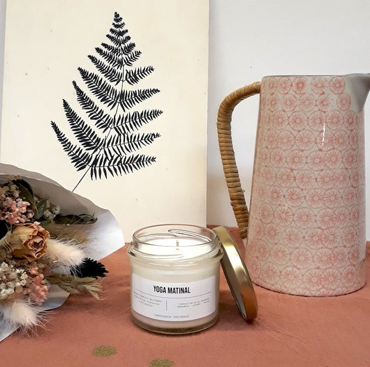 Bougie Yoga matinal - 200g — Candlebox , Lyon
