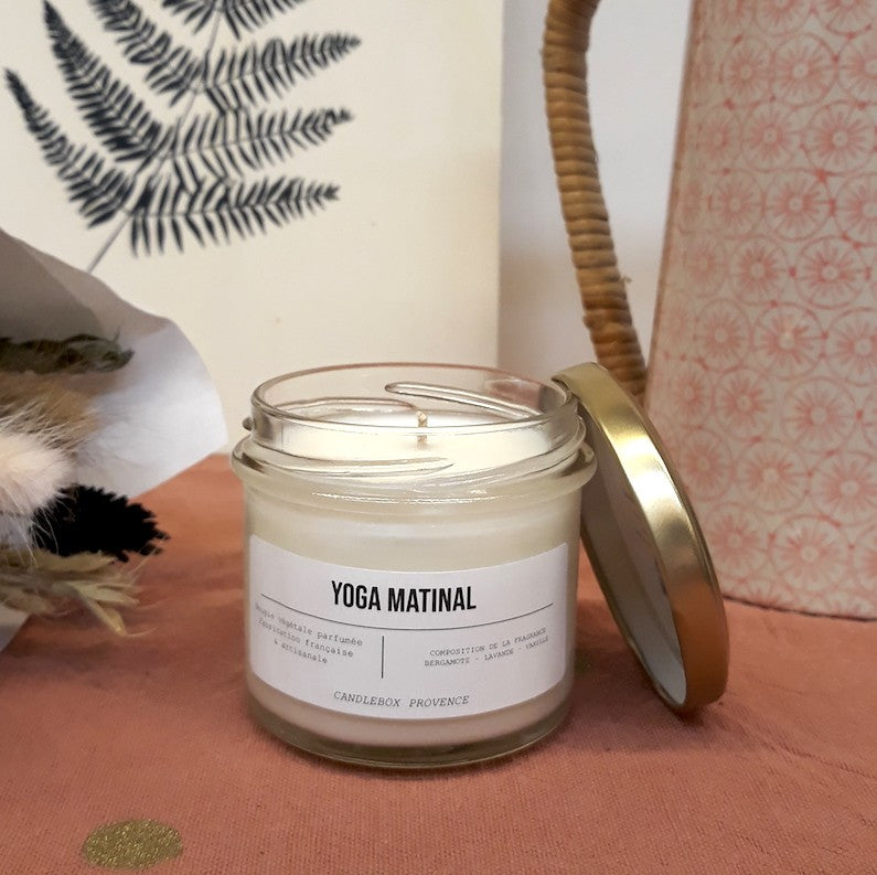 Bougie Yoga matinal - 200g — Candlebox , Lyon