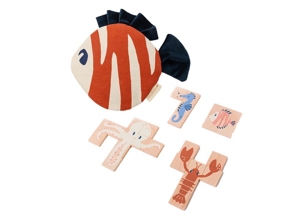 Puzzle en bois Poisson