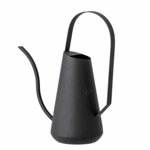 Arrosoir noir en métal