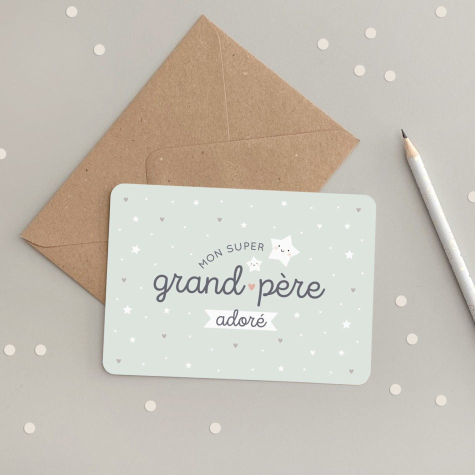 Carte Super grand-père