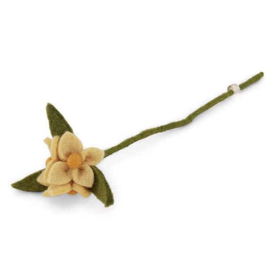 Branche de fleurs jaune clair — En Gry & Sif , Lyon