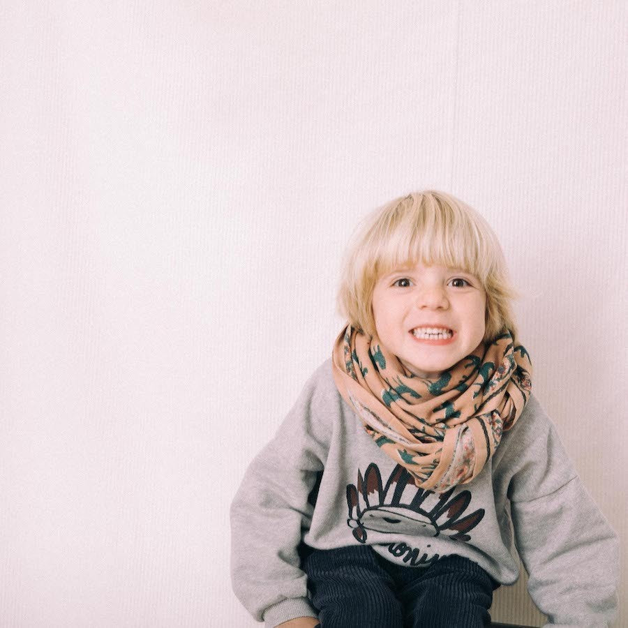Big foulard Bengale - cappuccino