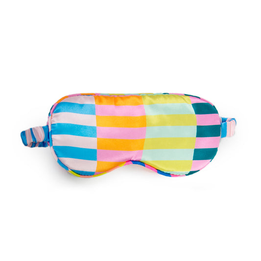 Masque de nuit - Rayé multicolore