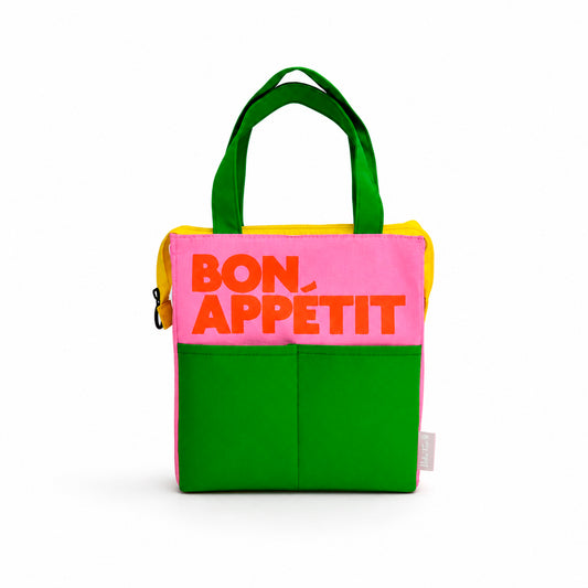 Sac isotherme Bon appétit - Multicolore rose