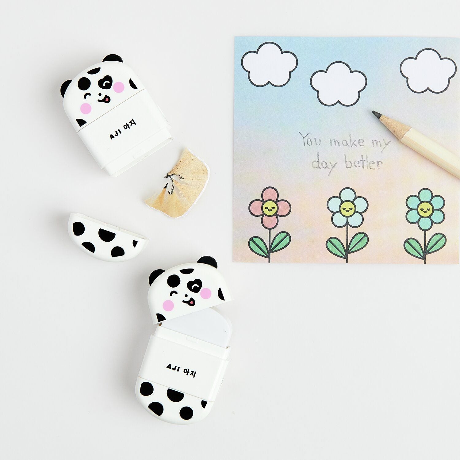 Gomme avec taille-crayon - Chien — Rico design , Lyon