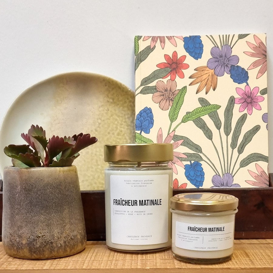 Bougie Fraicheur matinale - 200 g — Candlebox , Lyon