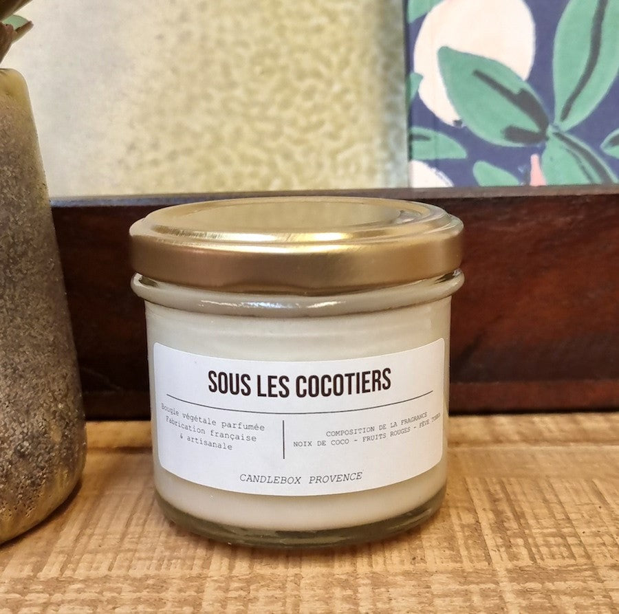 Bougie Sous les cocotiers - 200 g — Candlebox , Lyon