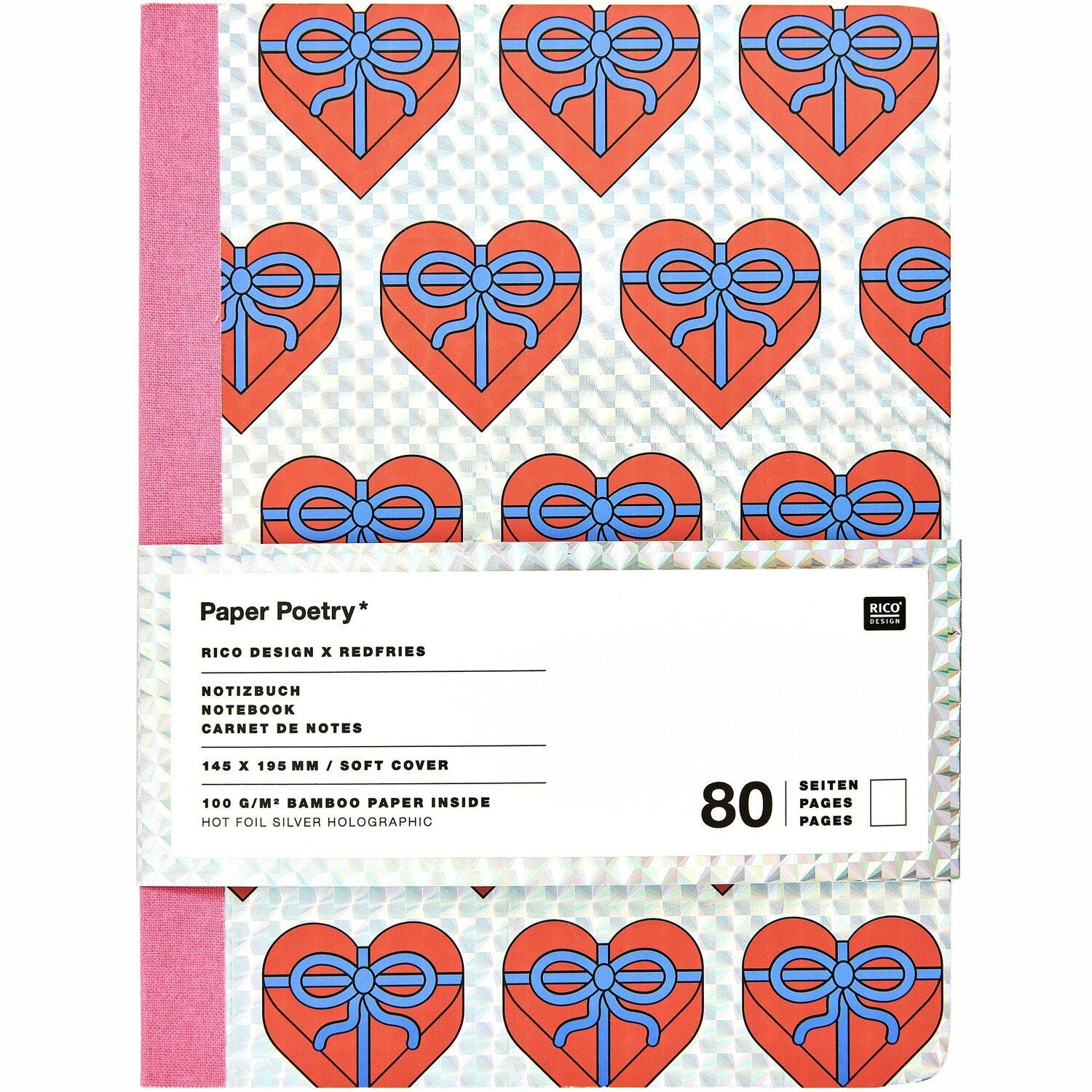 Carnet de notes Eye candy - Hearts — Rico design , Lyon