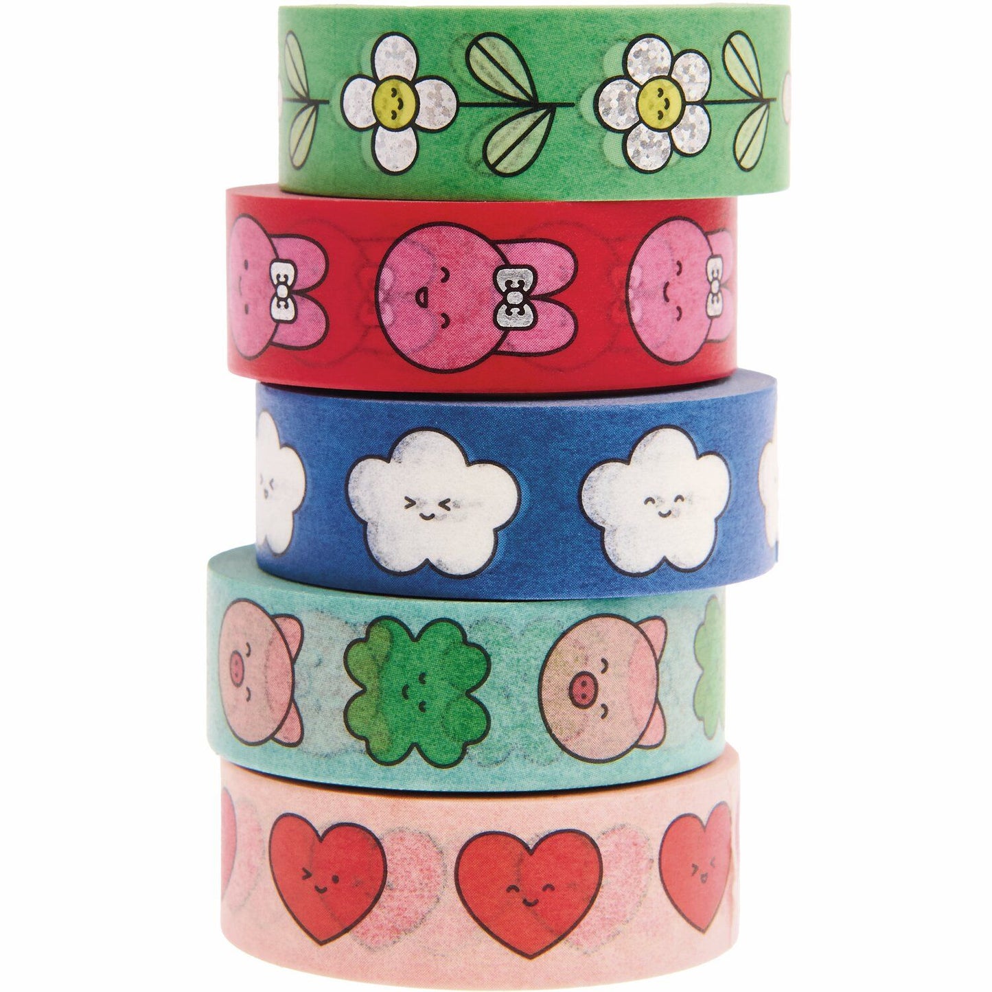 Set de 5 masking tape - Chingu — Rico design , Lyon