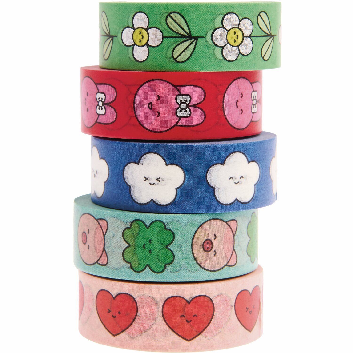 Set de 5 masking tape - Chingu — Rico design , Lyon