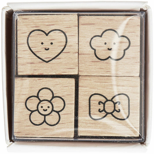 Lot de 4 mini tampons chingu — Rico design , Lyon