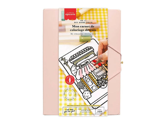 Kit DIY - Mon carnet de coloriage détente