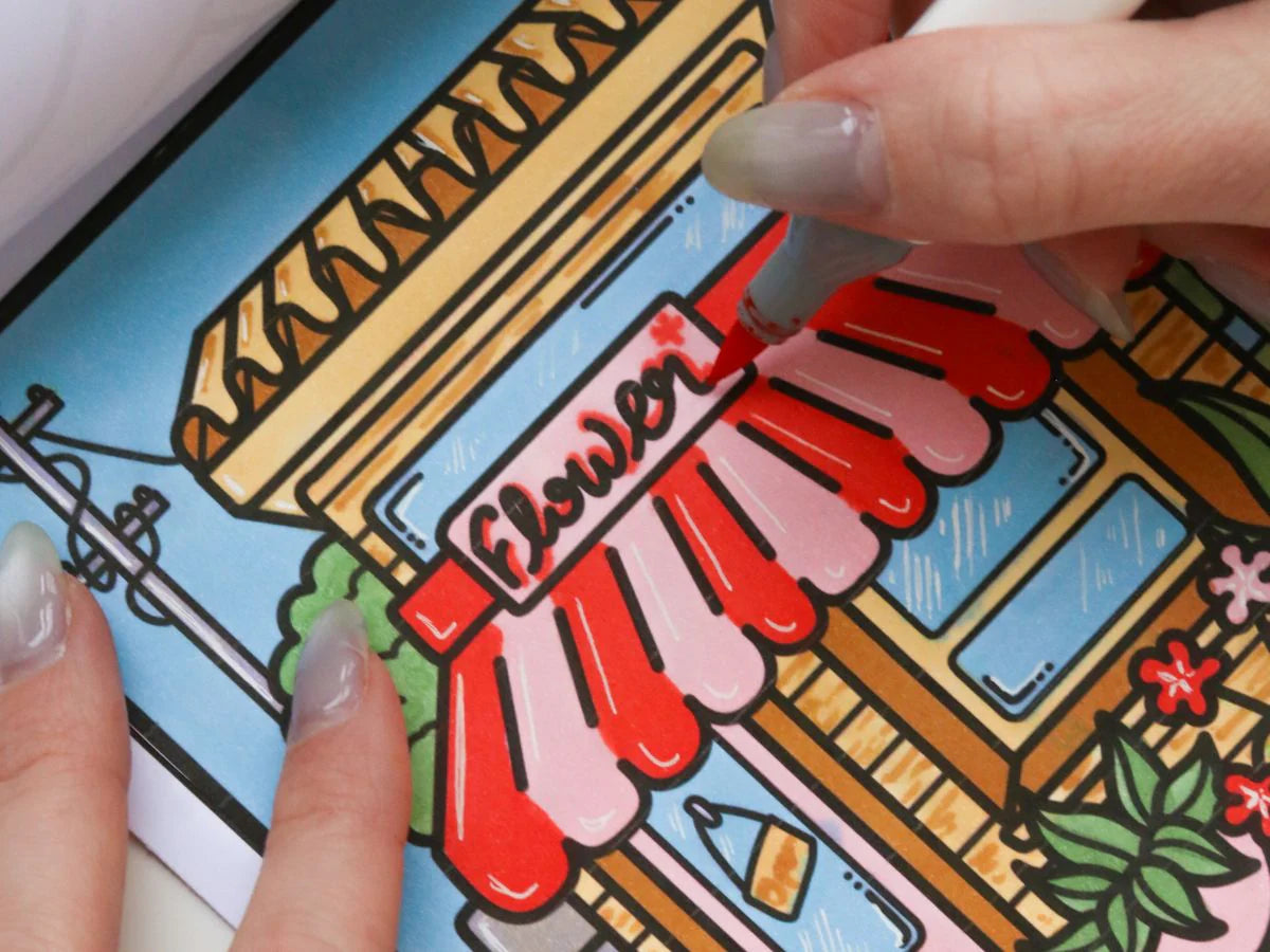 Kit DIY - Mon carnet de coloriage détente