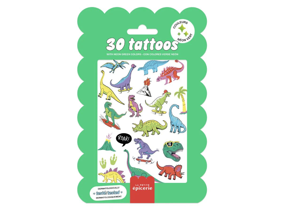 Pochette de tattoos - Dino crush
