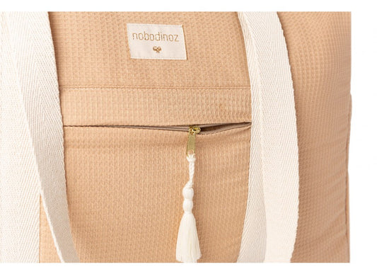 Sac à langer nid d'abeille Nude — Nobodinoz , Lyon