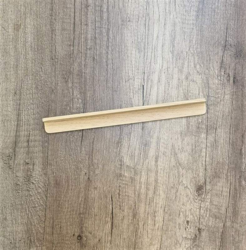 Présentoir en bois naturel