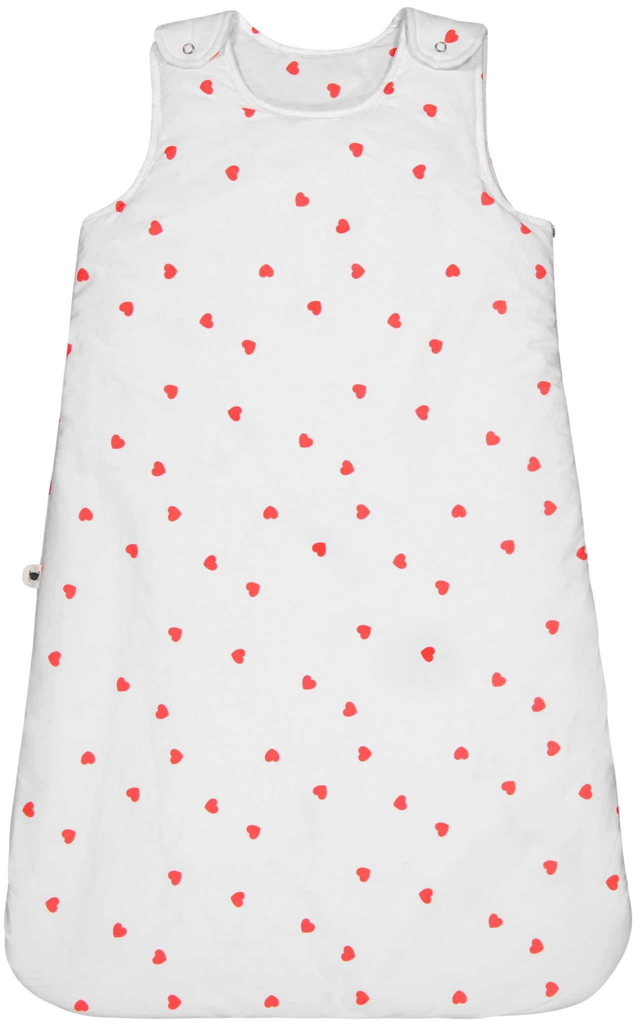 Gigoteuse imprimé coeurs rouges fond ecru 3/18 mois — Rose in April , Lyon