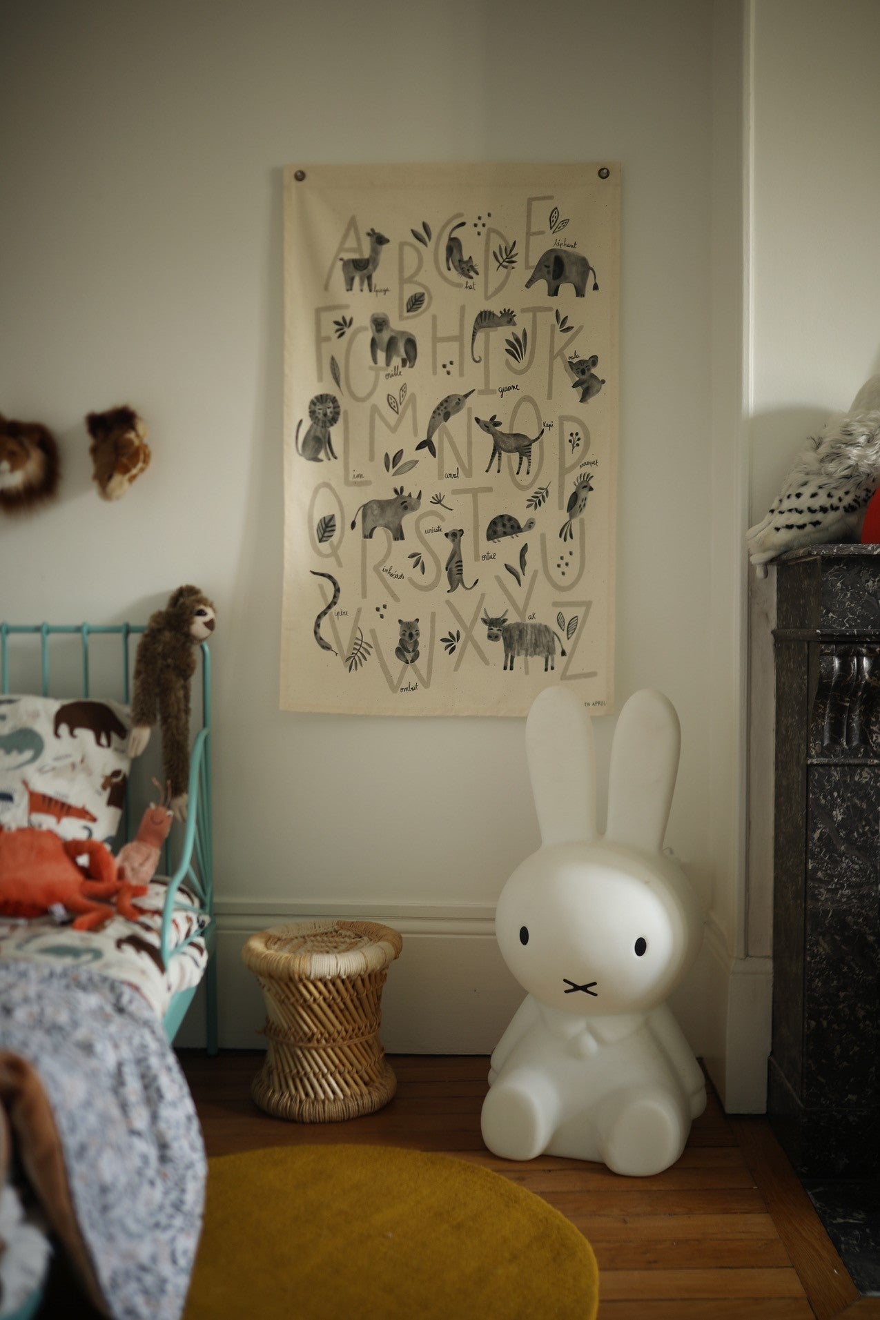 Abécédaire sur canvas