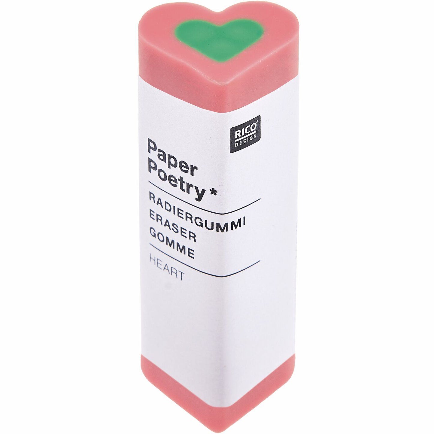 Gomme coeur Eye candy - rose/vert — Rico design , Lyon